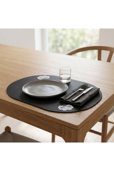 Grand Fine Art 2 τεμάχια Αμερικάνικου σερβιρίσματος από τεχνητό δέρμα - Εύκολ...