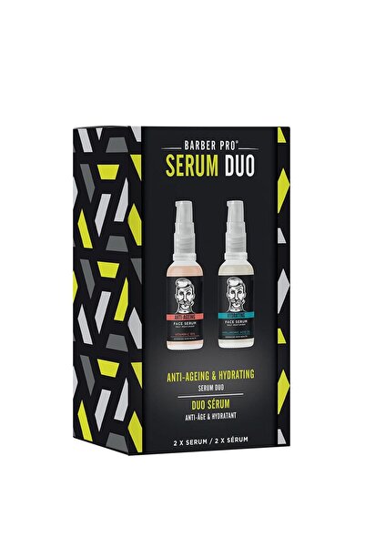 Barber Pro Duo de seruri anti-îmbătrânire și hidratante