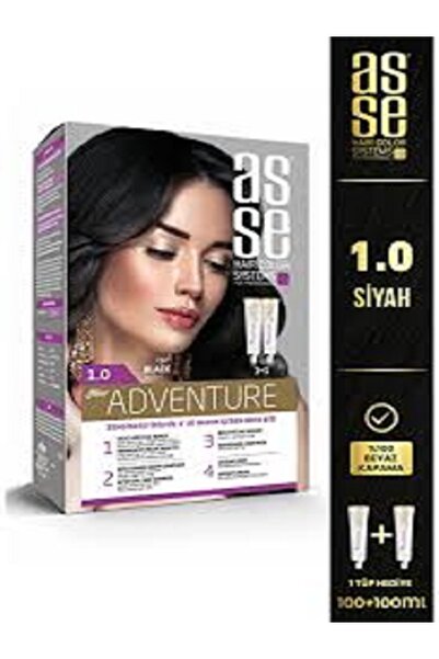 asse Adventure Set 2 Adet Saç Boyası, Kalıcı Ve Canlı Renkler Ikili Kullanım ...