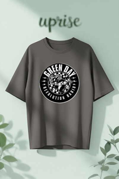 Vordevia Tricou oversize din bumbac cu imprimeu Green Day