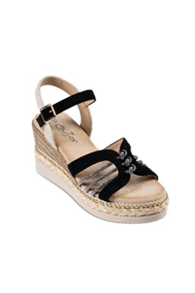 Guja 26Y231 Γυναικεία Σανδάλια Premium με Πέτρες και Σόλα από Γιούτα, Μέγεθος...