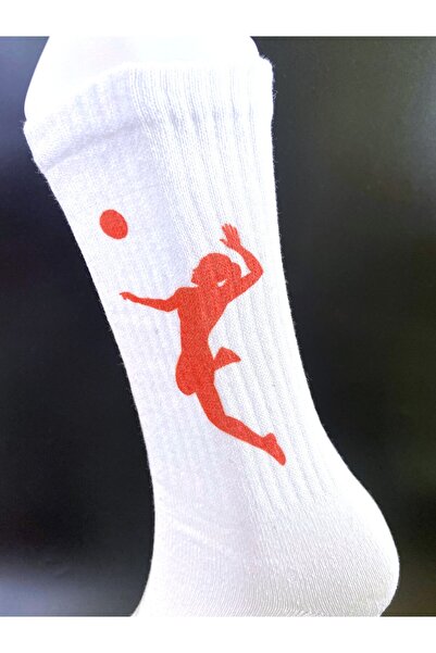 Baskılı Tenis Boy Premium Spor Çorap – Pamuklu, Çatlama Yapmaz Özel Baskı, Unisex