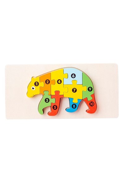 Toolsy Puzzle din Lemn 3D Montessori, toolsy, Jucarie Educativa pentru Copii,...