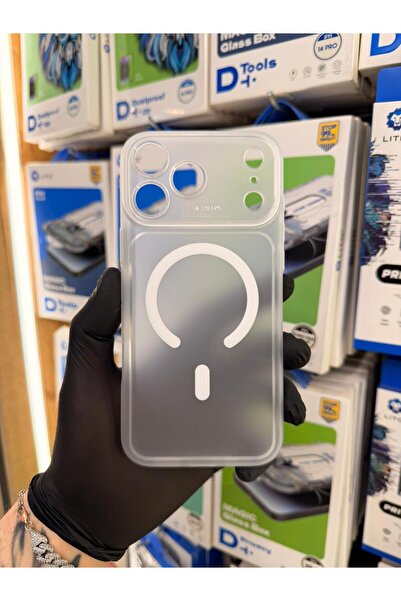 SOYLU MİX İphone 17 Pro Max Lens Korumalı Mat Şeffaf Slim Model Magsafe Hızlı...