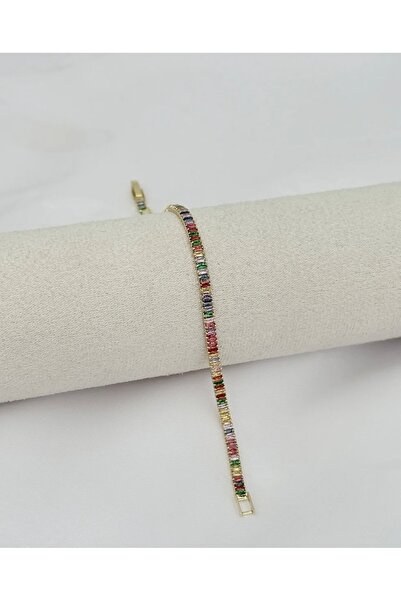 whiteandpurpledesign Renkli Su Yolu Bileklik