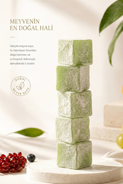 Antep Pazarı Naneli Lokum - 400g