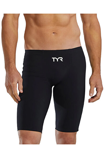 sporsuit ملابس السباحة الرجالية TYR Invictus Solid Jammer باللون الأسود