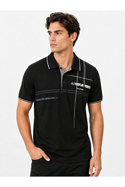 Caprisel Men's Polo Neck T-shirt