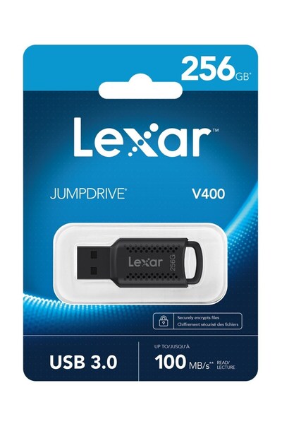 BİLGEPAZAR ذاكرة فلاش يو إس بي ليكسار LJDV400256G JumpDrie V400 بسعة 256 جيجا...