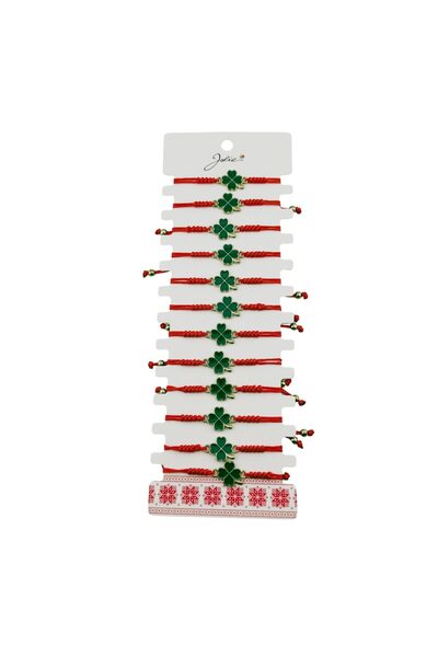 OEM Bratara delicata Martisor pentru femei, Motiv Trifoi, Pandativ Placat cu ...