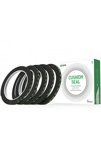 Stef's Cat Αυτοκόλλητη Ταινία 2UUL CS02, 5 χιλιοστά, Μαύρο, Σετ 5 τεμαχίων