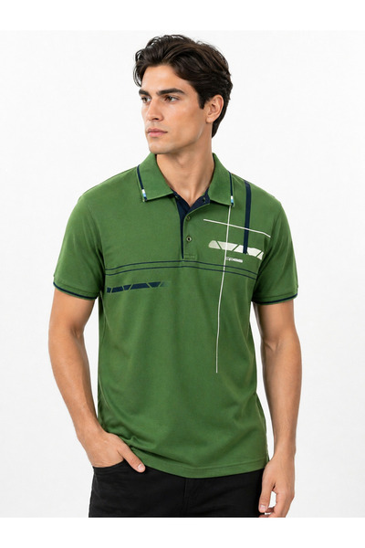 Caprisel Men's Polo Neck T-shirt