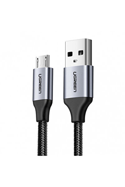 Ugreen Cablu Date si Incarcare USB-A - microUSB US290, 18W, 1.5m, Negru