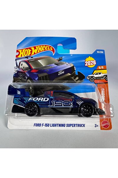 HOT WHEELS Ford F-150 Lightning Supertruck Model Araba