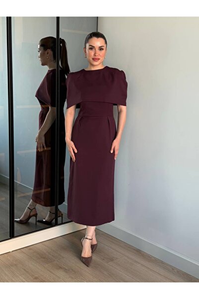 ROUPAS COLLECTİON Pelerin Elbise
