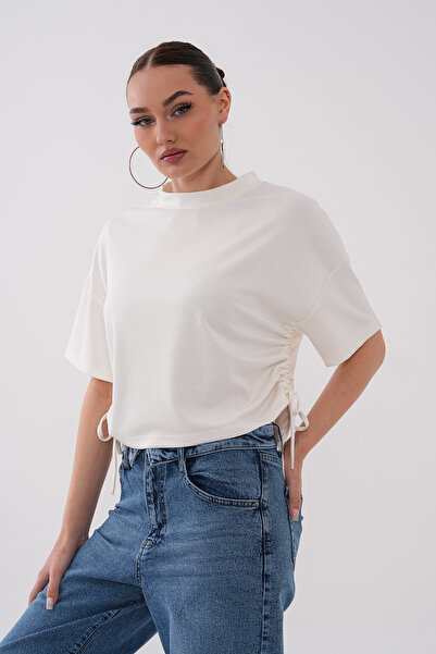 Mega Life Yandan Crystal T-Shirt with Drawstring