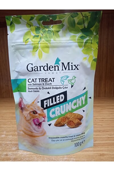 Gardenmix Somonlu Ve Ördekli İçi Dolgulu Kedi Ödülü 100 Gr X 4 ADET