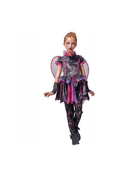OEM Costum de Halloween pentru fetite, 3, 4 ani, poliester, plasa, multicolor