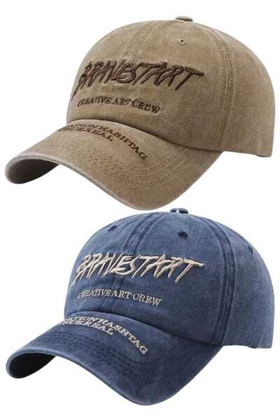 Uniquetrenders Unisex Vintage Bravestart Embroidered Adjustable Baseball Cap ...