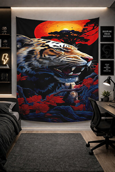 THEMODERNHANE Ύφασμα με μοντέρνο σχέδιο για τοίχο Αισθητική διακόσμηση κρεβατ...