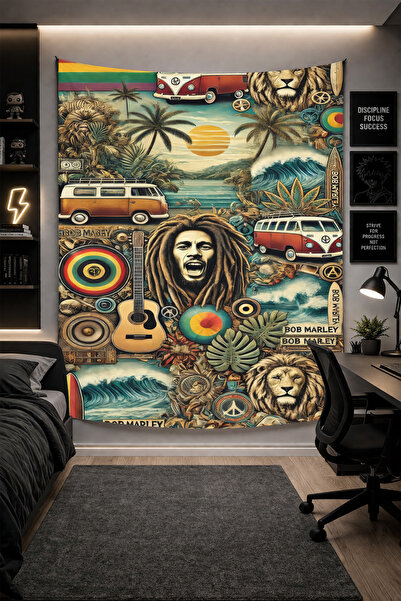 THEMODERNHANE Ύφασμα με μοντέρνο σχέδιο για τοίχο Αισθητική διακόσμηση κρεβατ...