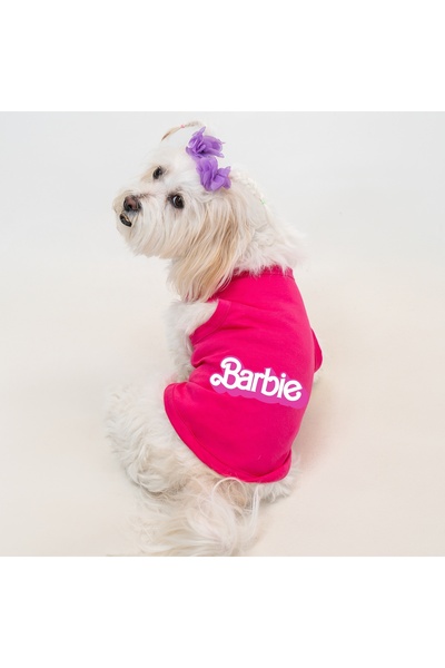 Buddy Store Kedi & Köpek Kıyafeti Barbie Baskılı Atlet