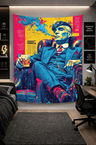 THEMODERNHANE Ύφασμα με μοντέρνο σχέδιο για τοίχο Αισθητική διακόσμηση κρεβατ...