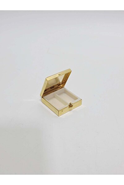 Hasyılmaz Antika Fransız Minyatür Kutu 3,8x3,8cm 113