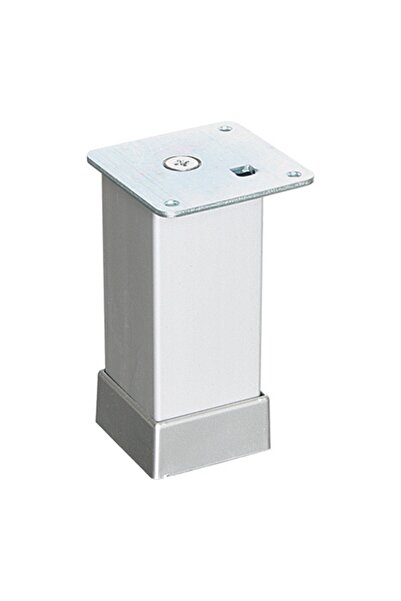 ESBH 40X40 Aluminum Square Leg Matte Chrome 8 cm Adjustable Furniture Cabinet...