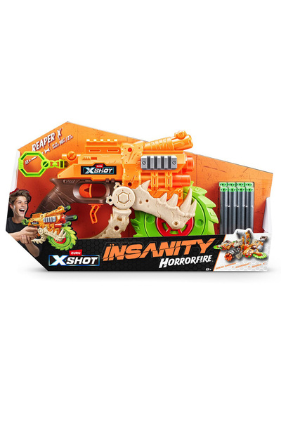 X-Shot Arma de jucarie X-Shot, Horror Fire Reaper X, 8 proiectile