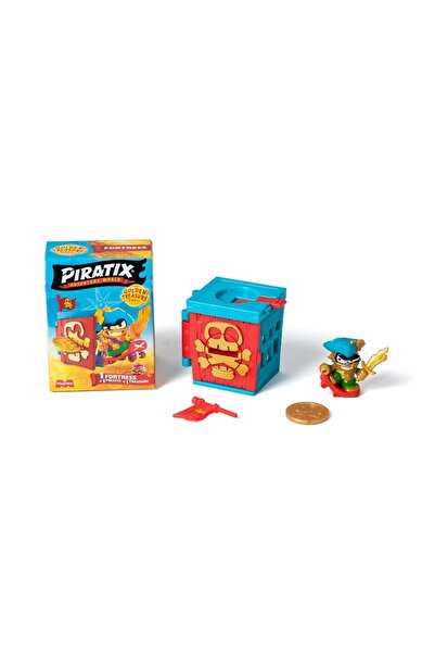 Piratix Set figurina cu fortareata, Piratix, Golden Treasure