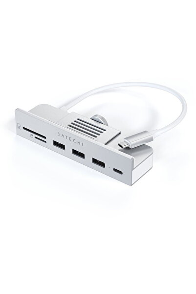Satechi Hub tip clema USB-C pentru iMac 24inch 2021 / 1x USB-C pana la 5 Gbps...