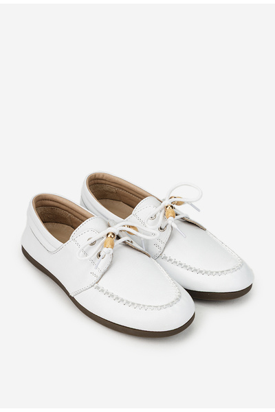 Dasha Women's white genuine Leather shoes