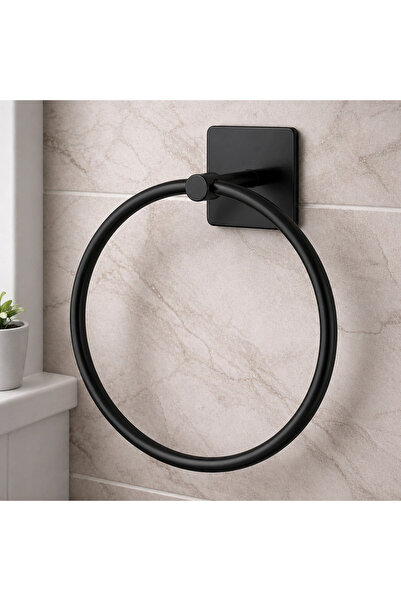 ÇELİK BANYO IS10-011 - IŞIL YUVARLAK HAVLULUK (YAPIŞKANLI)