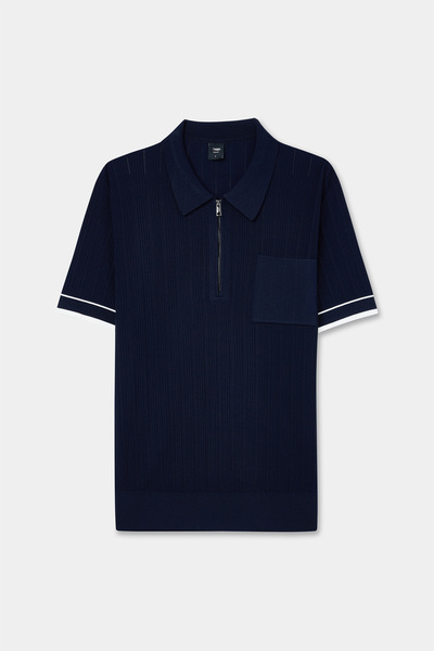 Tween Slim Fit Lacivert Triko