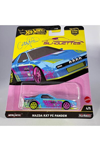 HOT WHEELS Premium Mazda RX7 FC Pandem - Mavi - Car Culture Model Araba