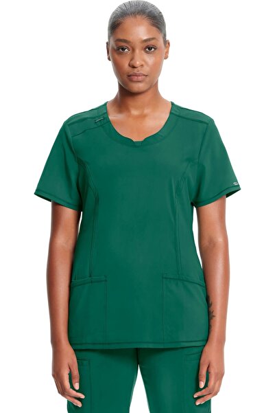 Cherokee UNIFORMS Γυναικεία Αντιμικροβιακή Ιατρική Ρόμπα Πράσινη S