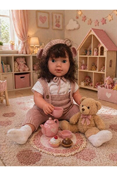 ŞAŞKIN HOUSE SEVİMLİ KONUŞAN SESLİ BEBEK 65 CM ET BEBEK & HEDİYELİK EĞİTİCİ E...