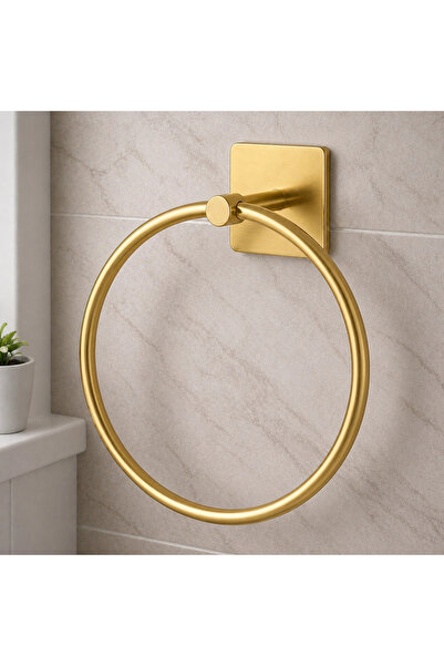 ÇELİK BANYO IS10-011 - IŞIL YUVARLAK HAVLULUK (YAPIŞKANLI)