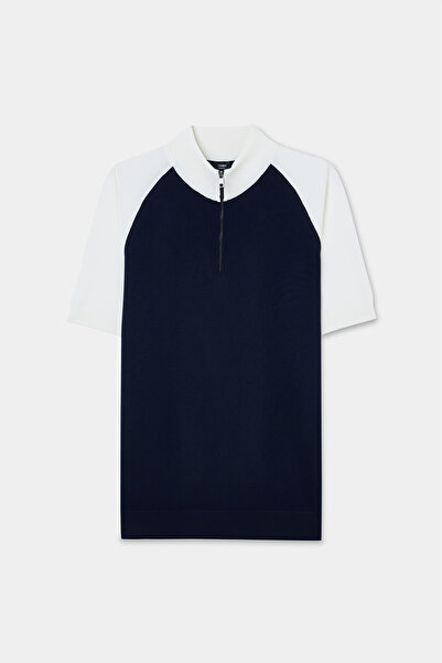 Tween Slim Fit Lacivert Triko