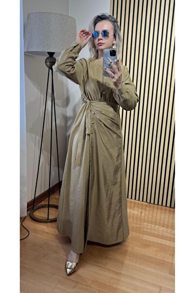 Cardella Κομψό Μακρύ Φόρεμα Lena με Δέσιμο – Κομψότητα Συμβατή με τα Χιτζάμπ