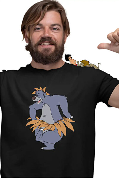 OEM Tricou Barbati Cartea Junglei Baloo