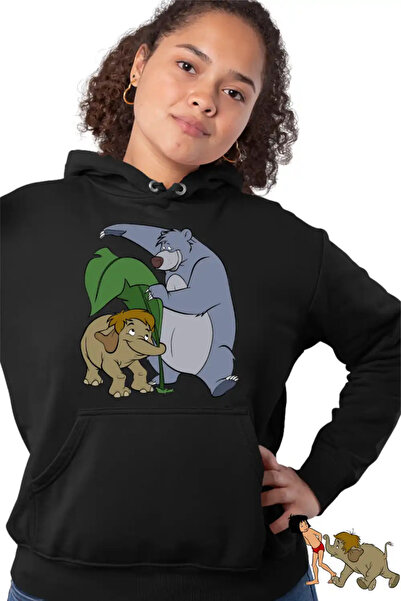 OEM Women's Hoodie The Jungle Book Baloo Junior