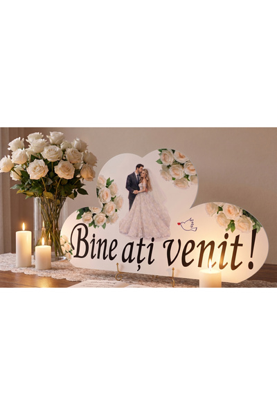 Bello Carino High quality decoration products Pancarte " Bine ați venit! ", D...