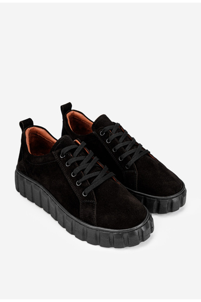 Dasha Women's black Leather shoes