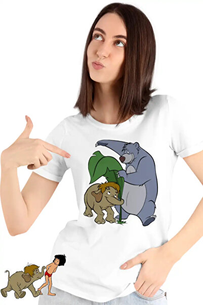 OEM Women's T-shirt The Jungle Book Baloo Junior