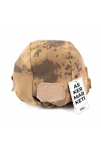 KORDAK Çöl Kamuflaj Tam Kaplayan Kask Kılıfı - Kompozit Başlık Kılıfı