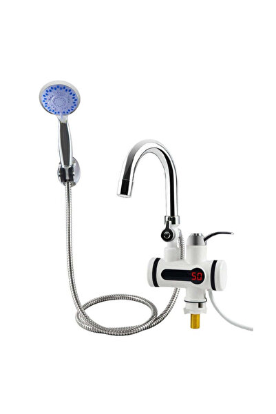 OEM Ηλεκτρική βρύση με άμεση θέρμανση 60 ° C - Στιγμιαίο ζεστό νερό για νεροχ...