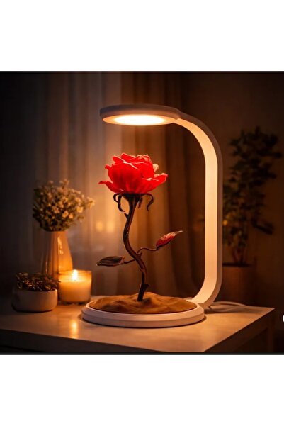 KAMER Led ışıklı gül lambası