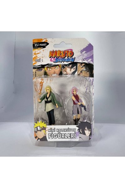 Neco Naruto SHIPPUDEN Seri 1 2'li Figür Seti -E